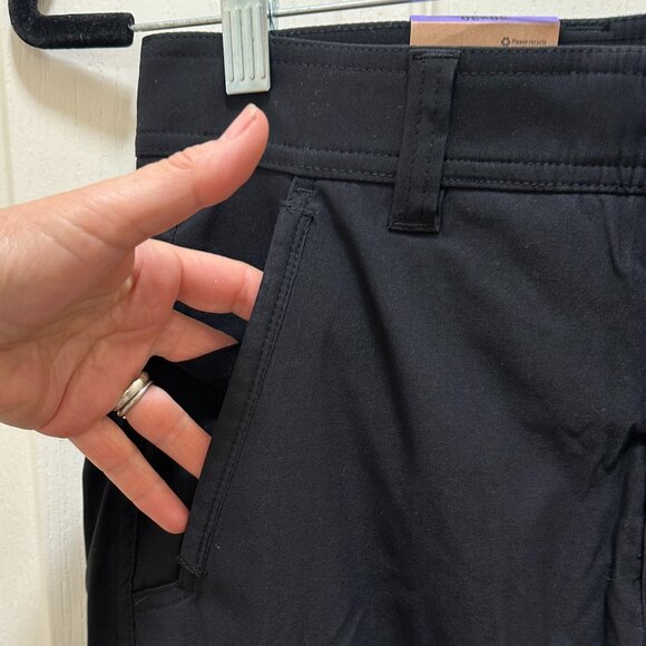 Eddie Bauer Men's Rainier Fleece Lined Pant Size 40X32 Black Stretch Fit (NEW) - Picture 5 of 16